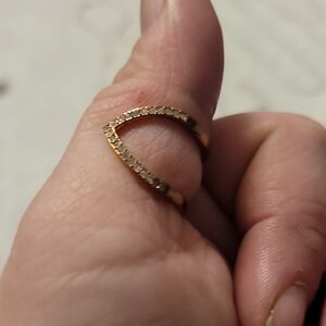 Michael Kors Gold and Silver Women's Ring